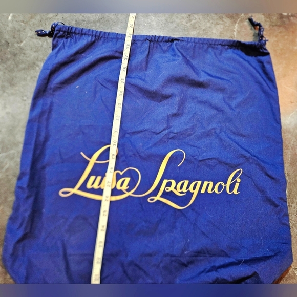 Large Luisa Spagnoli Drawstring Dust Bag Cover Protector Pouch Storage Travel - Picture 4 of 6